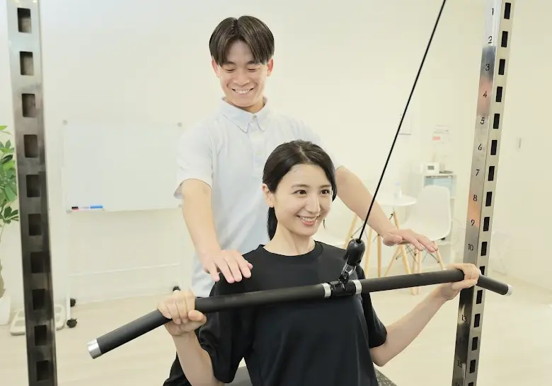 かたぎり塾 糀谷店のパーソナルトレーニングの様子