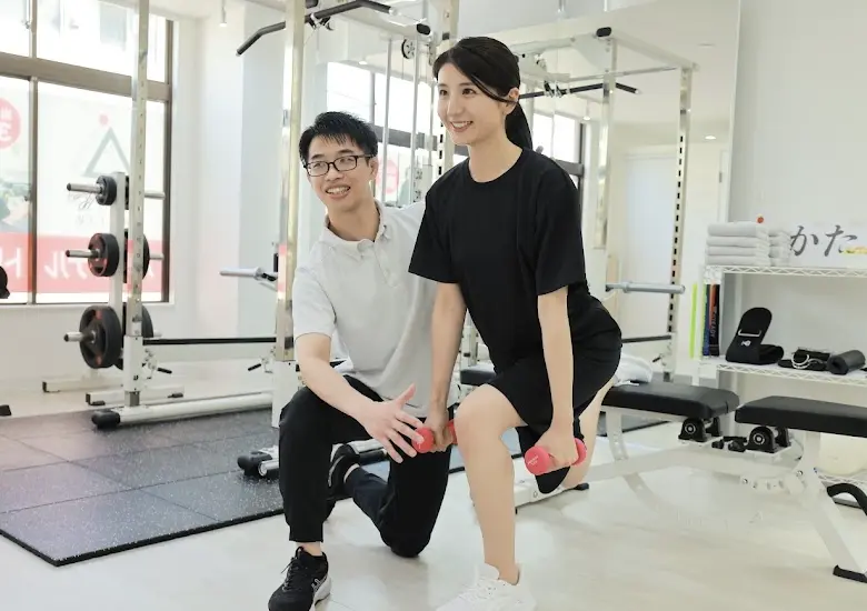 かたぎり塾 西八王子店のパーソナルトレーニングの様子