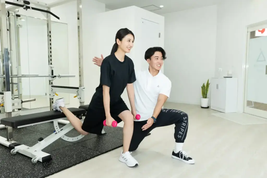 かたぎり塾 西台店のパーソナルトレーニングの様子