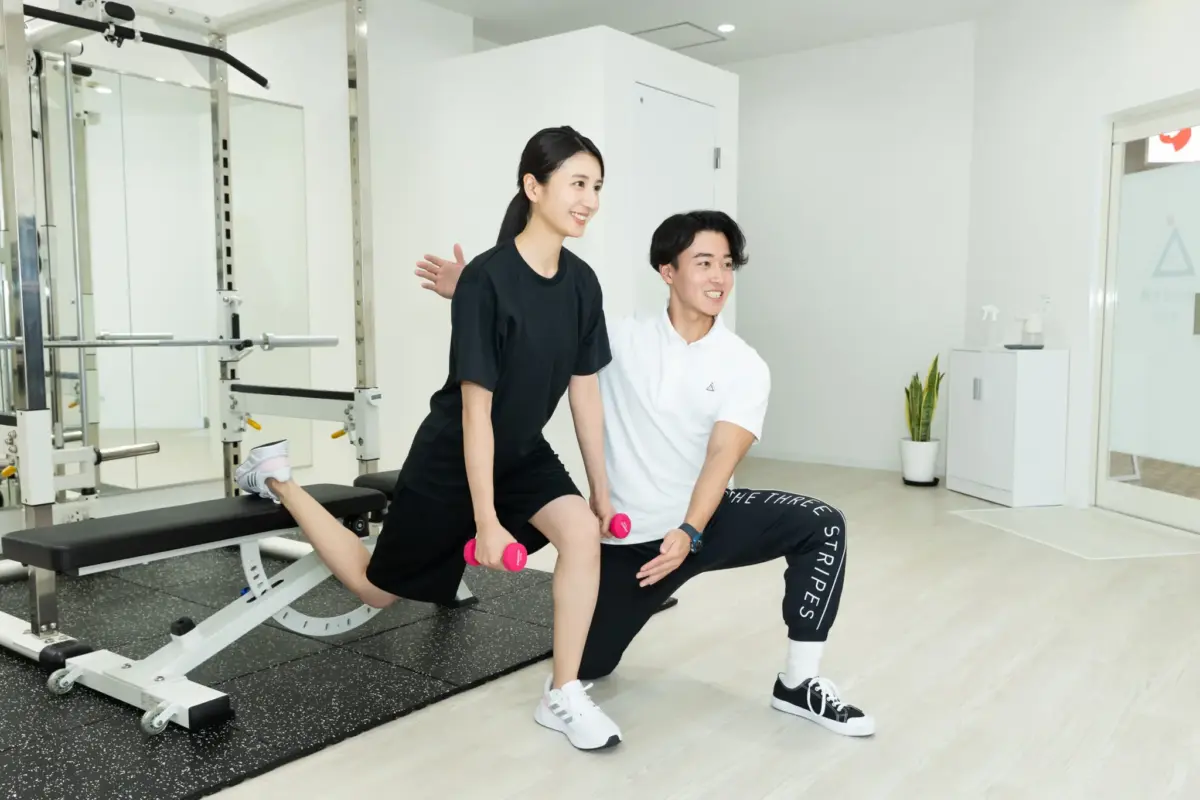 かたぎり塾 西台店のパーソナルトレーニングの様子