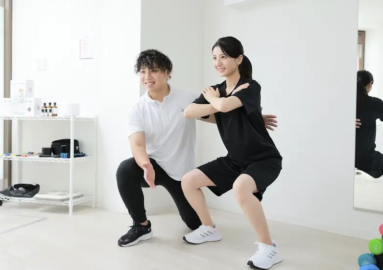 かたぎり塾 西巣鴨店のパーソナルトレーニングの様子
