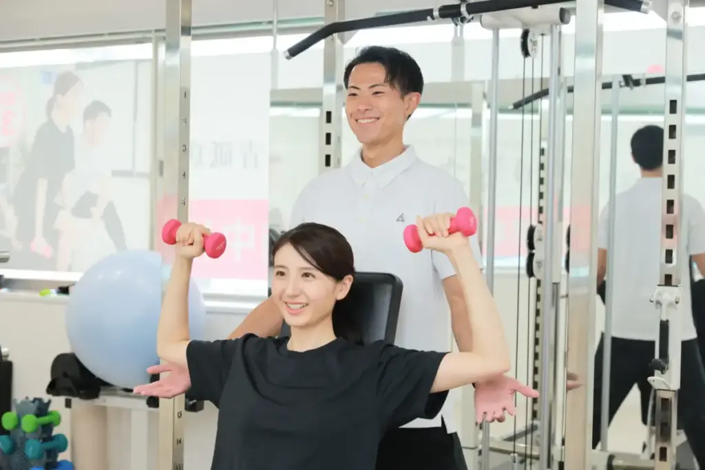 かたぎり塾 青砥店のパーソナルトレーニングの様子