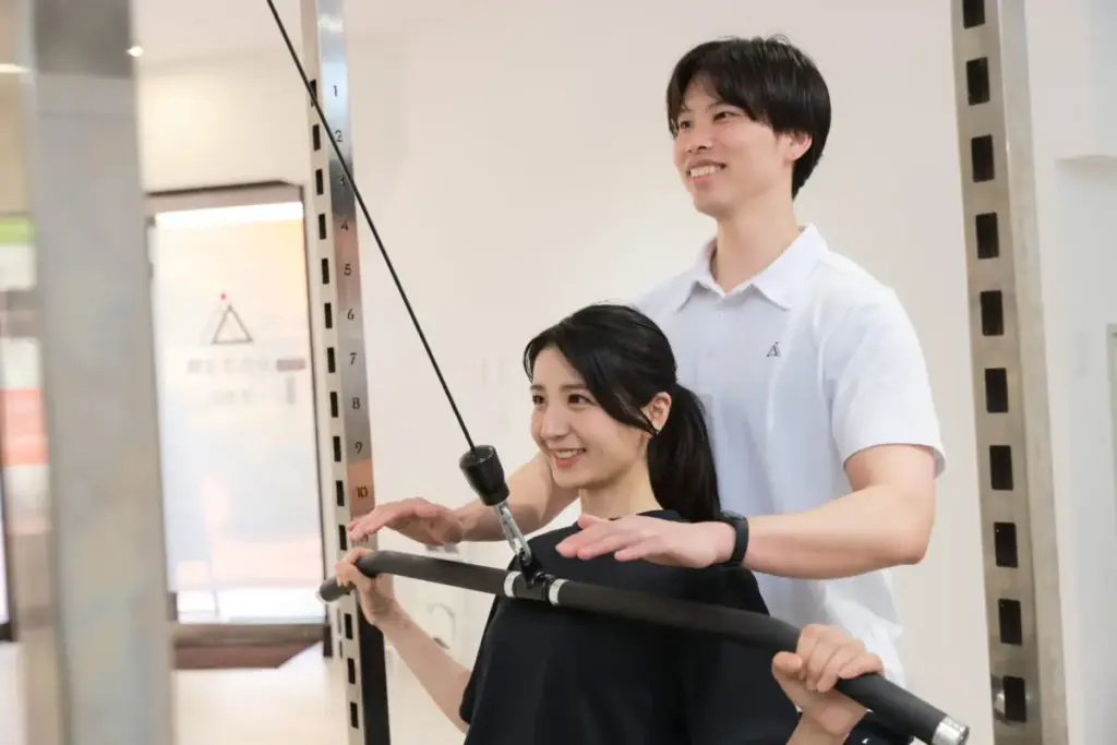 かたぎり塾千川店のパーソナルトレーニングの様子