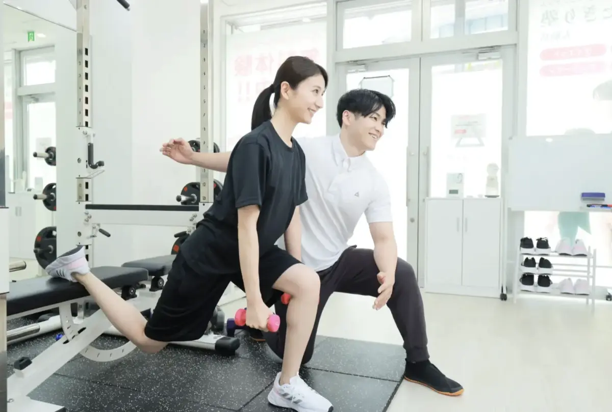 かたぎり塾大船店のパーソナルトレーニングの様子