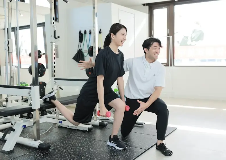 かたぎり塾新所沢店のパーソナルトレーニングの様子