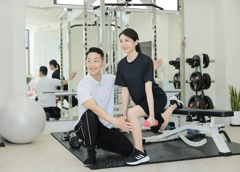 かたぎり塾 長津田店のパーソナルトレーニングの様子