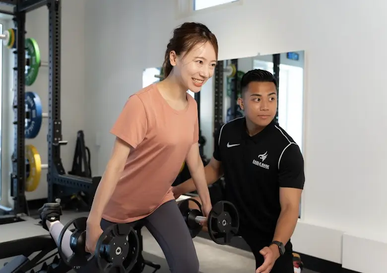 イーグルベース赤塚・下赤塚店のパーソナルトレーニングの様子