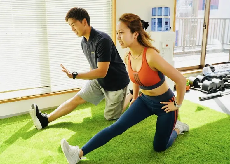 ハートボディ 鎌倉大船店のパーソナルトレーニングの様子