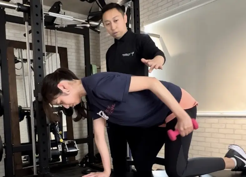 ポッシブルFIT Stretch&Personal gymのレッスン風景