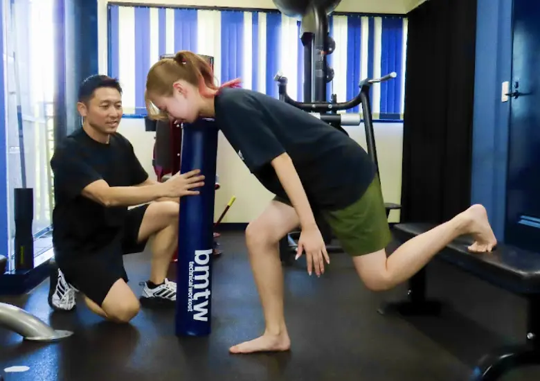 マークス目白のパーソナルトレーニングの様子