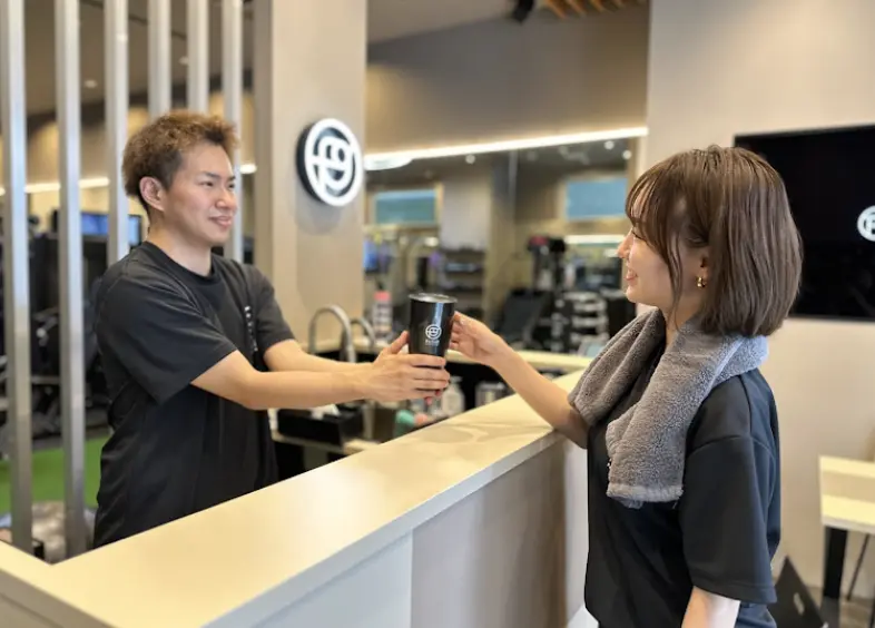 レクサーパーソナルジム中津店のパーソナルトレーニングの様子