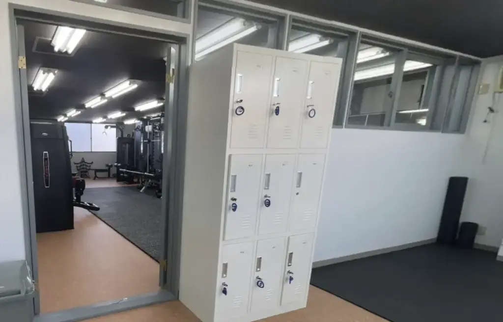 グッドライフジム中野店の鍵付きロッカーの画像
