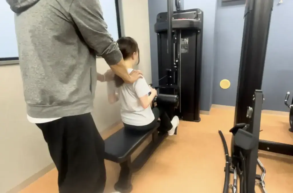 グッドライフジム中野店のセミパーソナルの様子