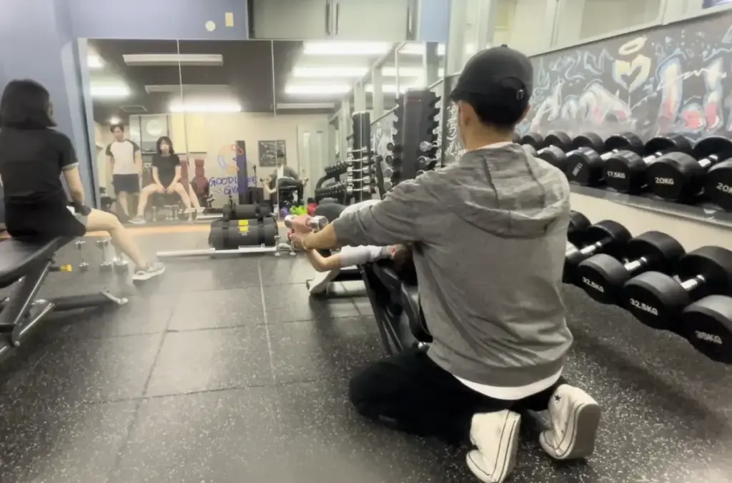 グッドライフジム代々木店に２ヶ月間入会した際のリアルなレッスン画像（中野店相互利用）