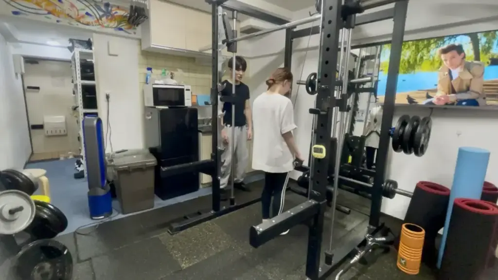 グッドライフジム代々木店でのセミパーソナルの様子