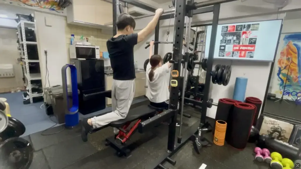 グッドライフジム代々木店でのセミパーソナルの様子