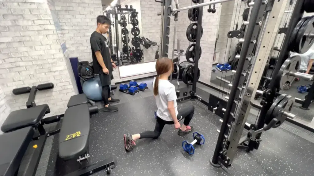 24/7Workout体験トレーニング（スプリットスクワットのチャレンジ編）