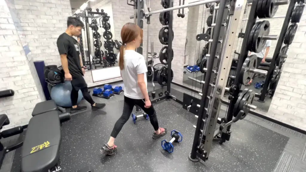 24/7Workout体験トレーニング（スプリットスクワットのチャレンジ編）