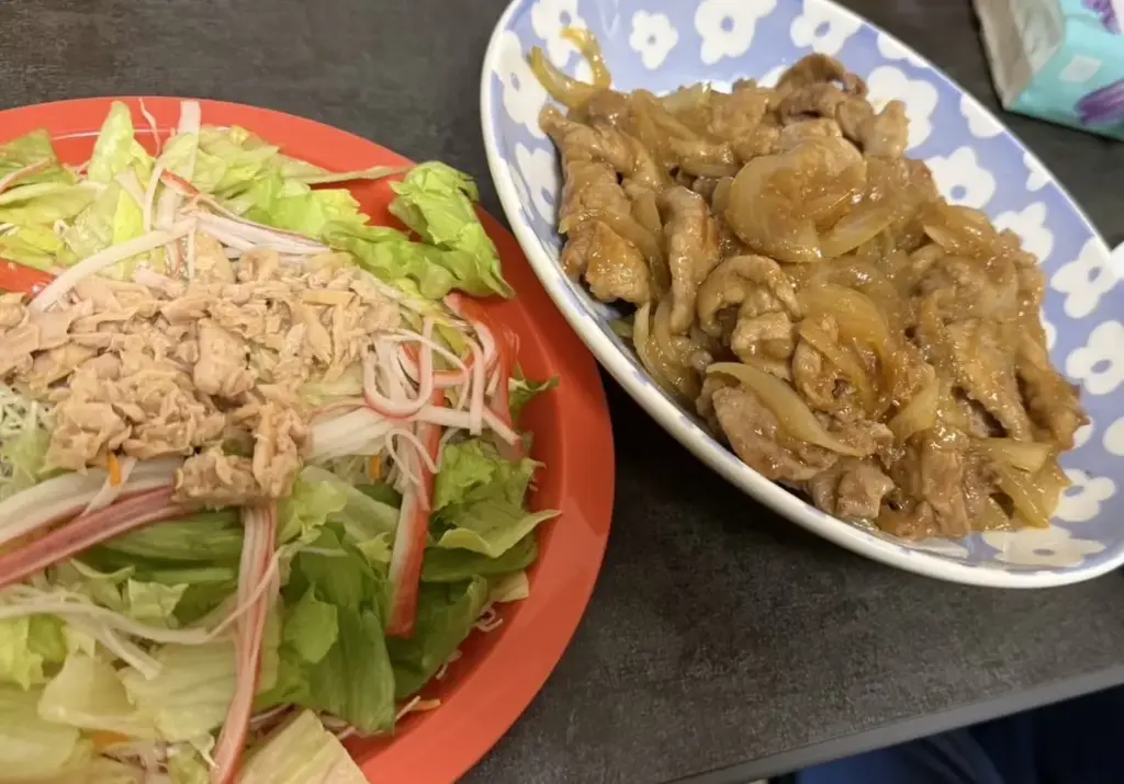 グッドライフジムに通い始めてからRANAが作った自炊ご飯