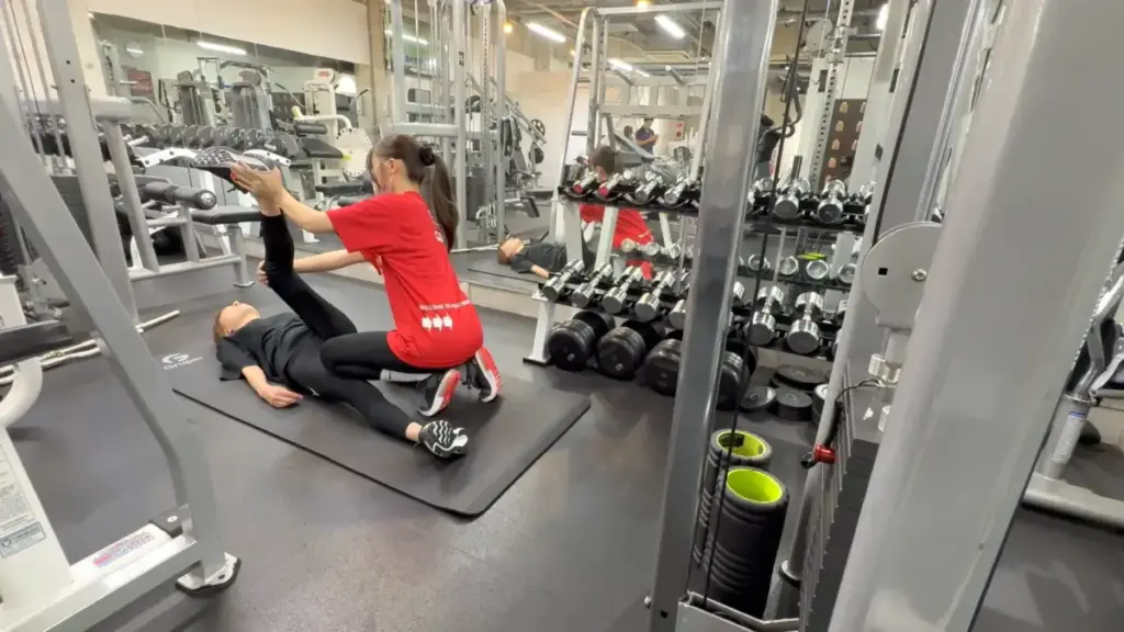 駅前筋肉留学GO(三田・田町店)のレッスン風景