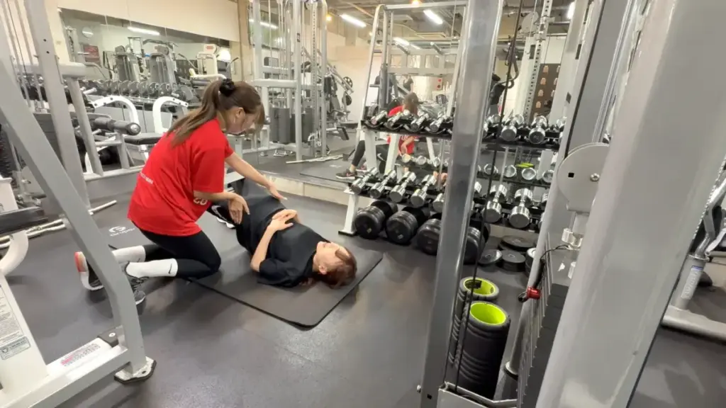 駅前筋肉留学GO(三田・田町店)のレッスン風景