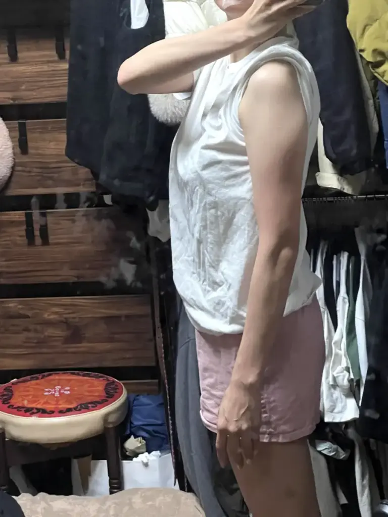 UNDEUX SUPERBODY LIFEで4ヶ月間の二の腕（左）の変化記録｜LYFTOFF-WOMAN編集部オリジナル