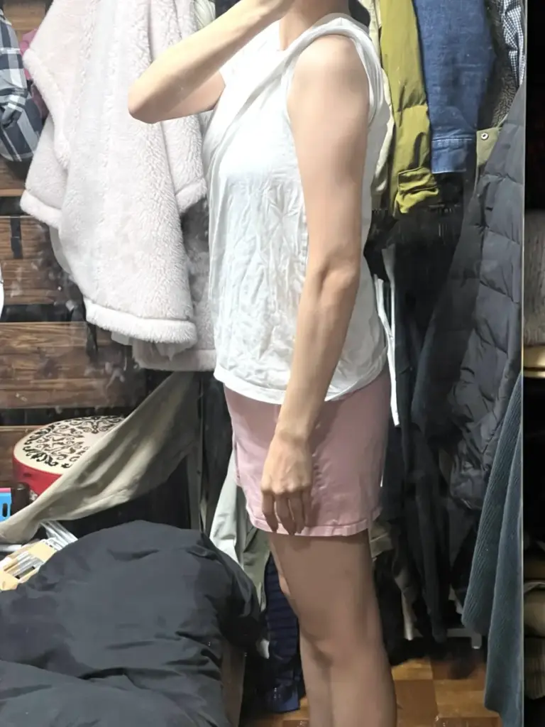 UNDEUX SUPERBODY LIFEで4ヶ月間の二の腕（左）の変化記録｜LYFTOFF-WOMAN編集部オリジナル